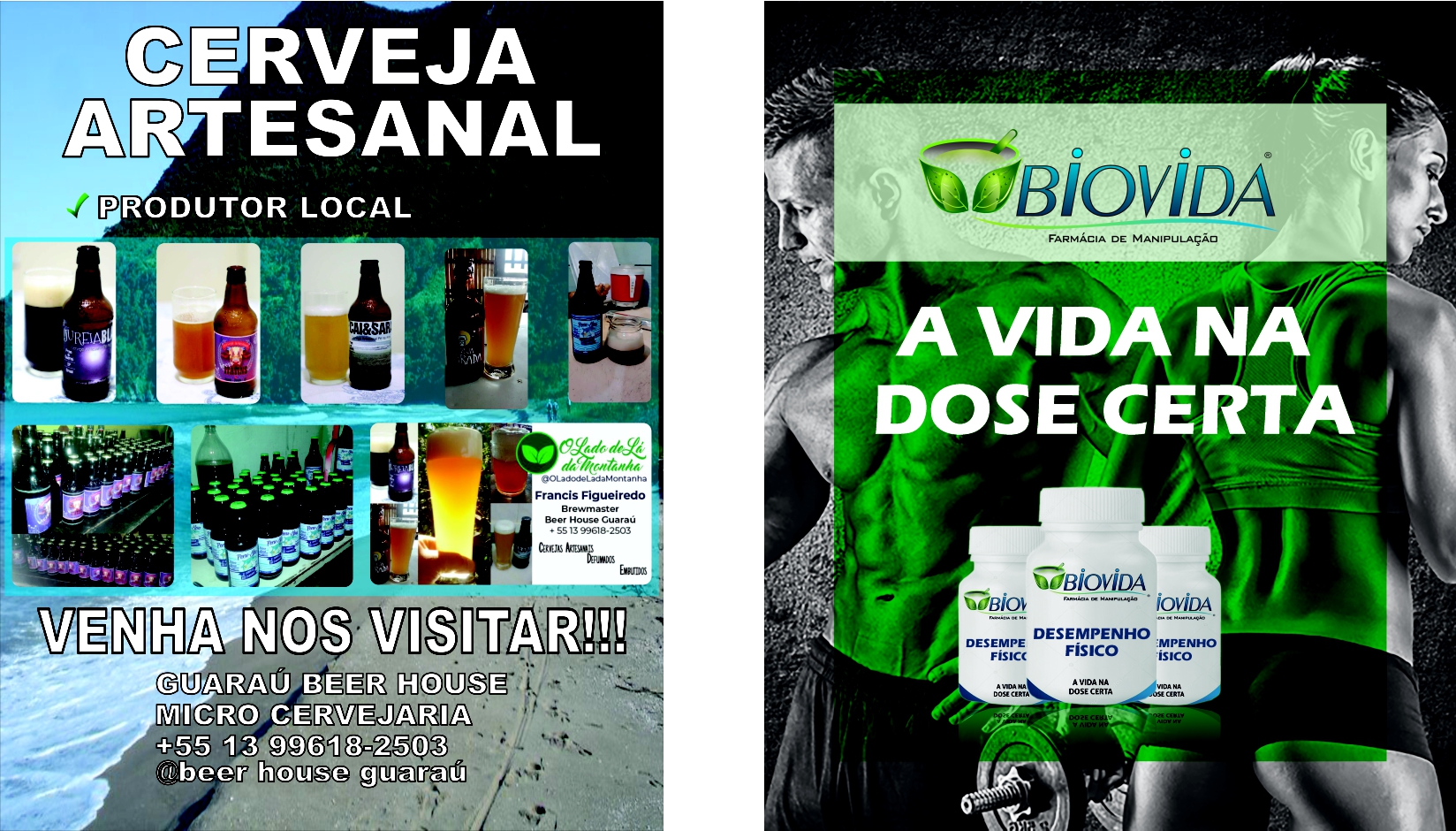 Banner promocionais em lona